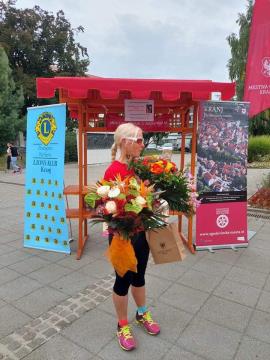 ŠPELA ŠAVS na cilju v Kranju